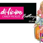 Di Licious Candy Pickles face and logo with Pickles 1 1 20 WEB